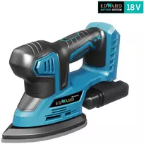 Akumuliatorinis trikampis šlifuoklis MS-L0118 Edward 18V/140x140x93mm akumuliatoriaus nėra kompl.