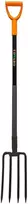 Šakės plokščiais dantimis Yutong 4 dantys/L1250mm ergonomišku metaliniu kotu/ PVC rankena