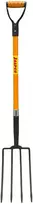 Šakės plokščiais dantimis 4 dantys/L1150mm stiklo pluošto kotu