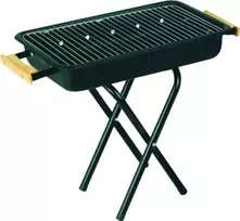 Sudedama medžio anglių kepsninė BBQ4125 41x25x43cm