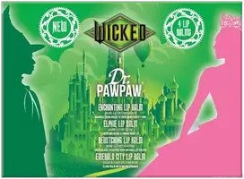 Dr Pawpaw DR.PAWPAW lūpų pieštukų rinkinys, WICKED ELPHABA, 12g