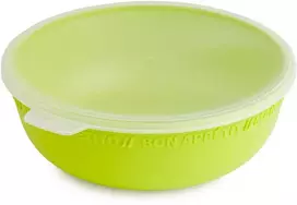 Dubuo su dangčiu Tresa 1.02L plast./žal.citrinų sp.