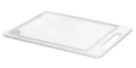 Plastikinė pjaustymo lentelė Plast Team 25.5x35.6x0.9cm Natural
