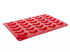Banquet silikoninė kepimo forma 35x25x1,3cm, raudona