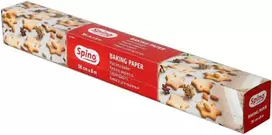 Kepimo popierius/dėžutėje Spino 38cmx8m baltas