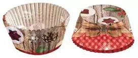 Formelės keksams TORO Ø5cm/60vnt. popierinės