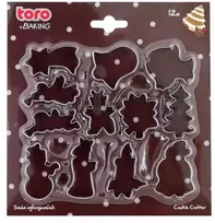 Metalinės formelės sausainiams TORO 12vnt.