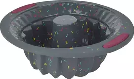 Silikoninė kepimo forma Confetti Juodas Ambition 24x24x10cm