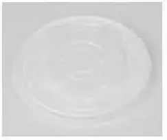 Multipack Plastikiniai dangteliai popieriniams indeliams Bio Ø11.5cm/25vnt. plokšti/balti