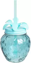 Puodelis su dangteliu ir šiaudeliu 460ml