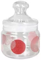 Stiklainis su herm.dangčiu Constellstion red club Luminarc 0.5L
