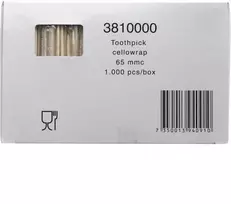 Dantų krapštukai 6.5cm/1000vnt.