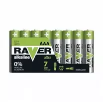 Baterijos Raver Ultra AAA Raver 8vnt./1.5V Alkaline