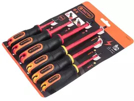 Elektrikų atsuktuvų komplektas TACTIX 6vnt.