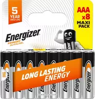 Energizer battery Primary Alkaline AAA DHP8