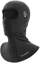 Wozinsky WKM-02B Motociklo kaukė-šalmas su akinių skylutėmis - Juodas