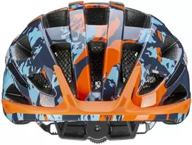 Šalmas Uvex air wing 2 papaya-bubble mėlynas-50-54CM