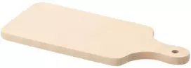 Medinė pjaustymo lentelė su rankena 31 × 13,5 cm