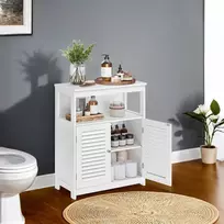 Songmics Spintelė VASAGLE MDF 60x80x30 cm balta