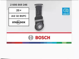 BOSCH Wood saw blade AIZ 32 BSPC, Starlock, 32 - 50 mm (2.608.669.246)