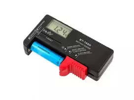 Testeris elektroninis baterijų elementų AAA ,AA 9V