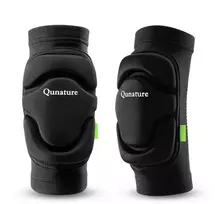 Qunature 2206000102 Alkūnių slidinėjimo apsaugos, M dydis - Juodas