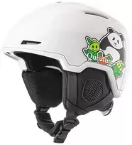 Qunature 10130003005 Ski Helmet with Earmuffs Panda Snowboard for Kids 54-58 cm - Baltas