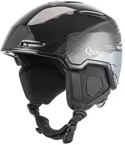 „Qunature 10130003003“ slidinėjimo šalmas su ausinėmis snieglentei 58–61 cm – Juodas