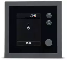 Elektrinės pirties krosnelės valdymo pultas - EOS Emotec D, juodas