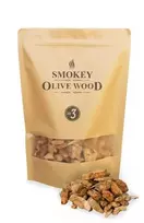 Medžio drožlės SMOKEY OLIVE WOOD Olive (Alyvmedis) No.3, 1,7 l, Frakcija 2-3 cm