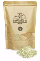 Medžio dulkės šaltam rūkymui SMOKEY OLIVE WOOD Oranžinis (Apelsinmedis) No.1, 1,5 l, Frakcija: 0-1 mm