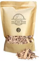 Medžio drožlės SMOKEY OLIVE WOOD Holm Oak (Holmo ąžuolas) No.3, 1,7 l, Frakcija: 2-3cm