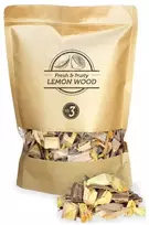 Medžio drožlės SMOKEY OLIVE WOOD Lemon (Citrinmedis) No.3, 1,7 l, Frakcija 2-3 cm