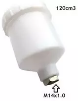 Bakelis dažymo pistoletui 120cm3