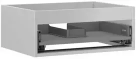 Praustuvo spintelės korpusas Mexen Box-A, 60 cm, 1 stalčius, Pilkas matt