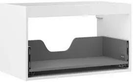 Praustuvo spintelės korpusas Mexen Box-A, 80 cm, 1 stalčius, Baltas matt