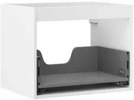 Praustuvo spintelės korpusas Mexen Box-A, 60 cm, 1 stalčius, Baltas matt