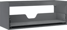 Praustuvo spintelės korpusas Mexen Box-A, 120 cm, 1 stalčius, Graphite matt