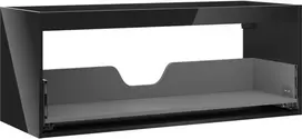 Praustuvo spintelės korpusas Mexen Box-A, 120 cm, 1 stalčius, Juodas glossy