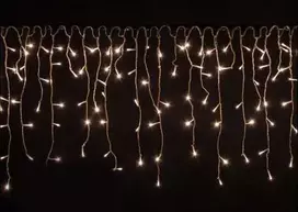 Girlianda 500 LED, varveklis, šiltai balta