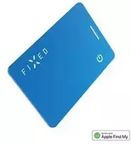 Smart tracker FIXED Tag Card 2 su funkcija Find My, belaidės ładowanie, mėlyna
