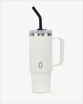 Termo puodelis Runbott Latt 800 ml - kreminė