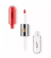Kiko Milano dvipusis lūpų blizgis spalva 115 Fire Raudona