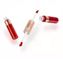 Kiko Milano skysti lūpų dažai su dviguba matine ir blizgia spalva, atspalvis 05