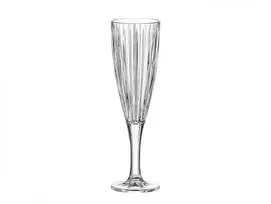 Crystal Bohemia Bohemia taurės šampanui 180ml 6vnt, Skyline