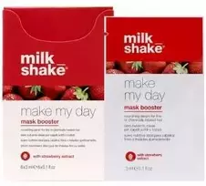 Serumas Milk Shake Make My Day Mask Booster maitininantis Strawberry Serum 6x3 ml