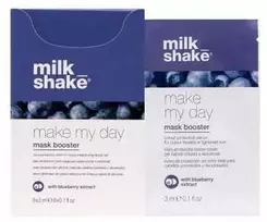 Serumas Milk Shake Make My Day Mask Booster Spalvą išsaugantis Blueberry Serum 6x3 ml