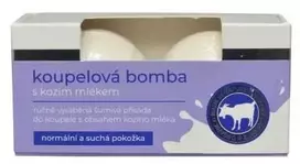 VivaPharm Kozí bath bomb with goat's milk 2 x 75 g