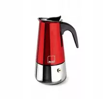 Ibili espresso kavinukas 6puodelių iš nerūdijančio plieno ROSSO