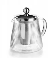 Ibili stiklinis arbatinukas 800ml su plieniniu filtru